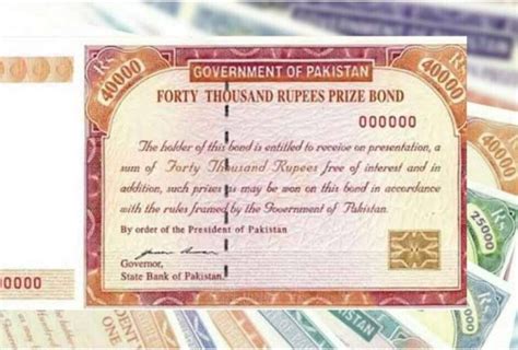 40000 RS. Prize Bond List 2024 .
